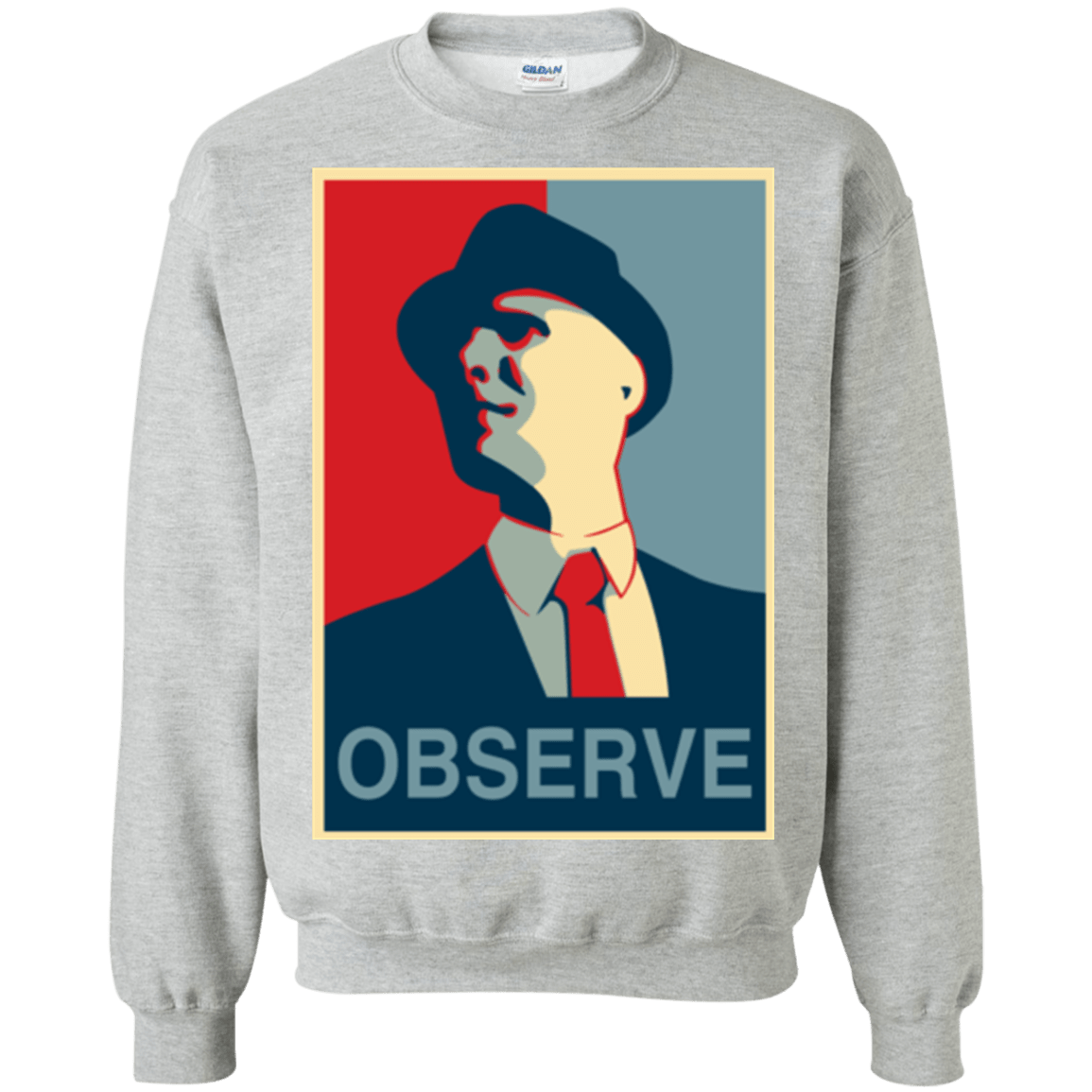 Sweatshirts Sport Grey / Small Observe Crewneck Sweatshirt