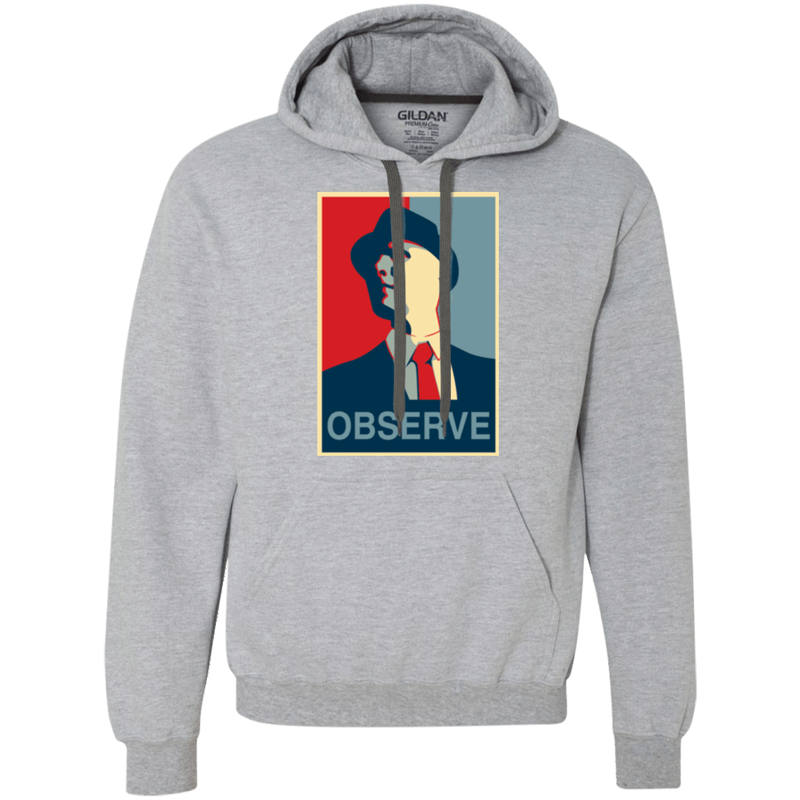 Sweatshirts Sport Grey / Small Observe Premium Fleece Hoodie