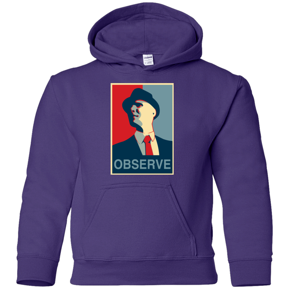 Sweatshirts Purple / YS Observe Youth Hoodie