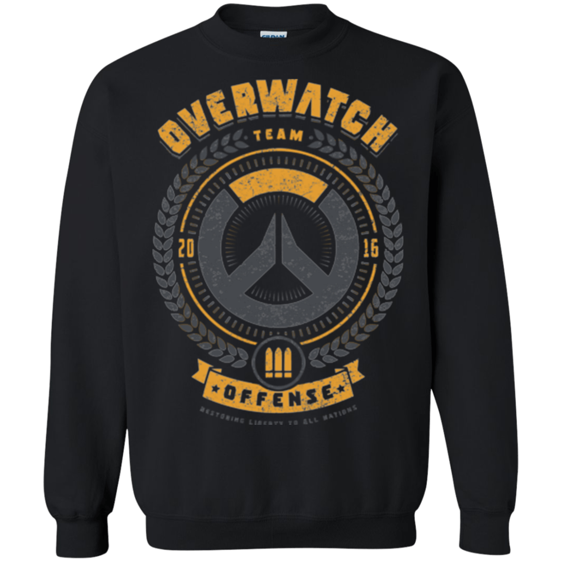 Sweatshirts Black / Small Offense Team Crewneck Sweatshirt
