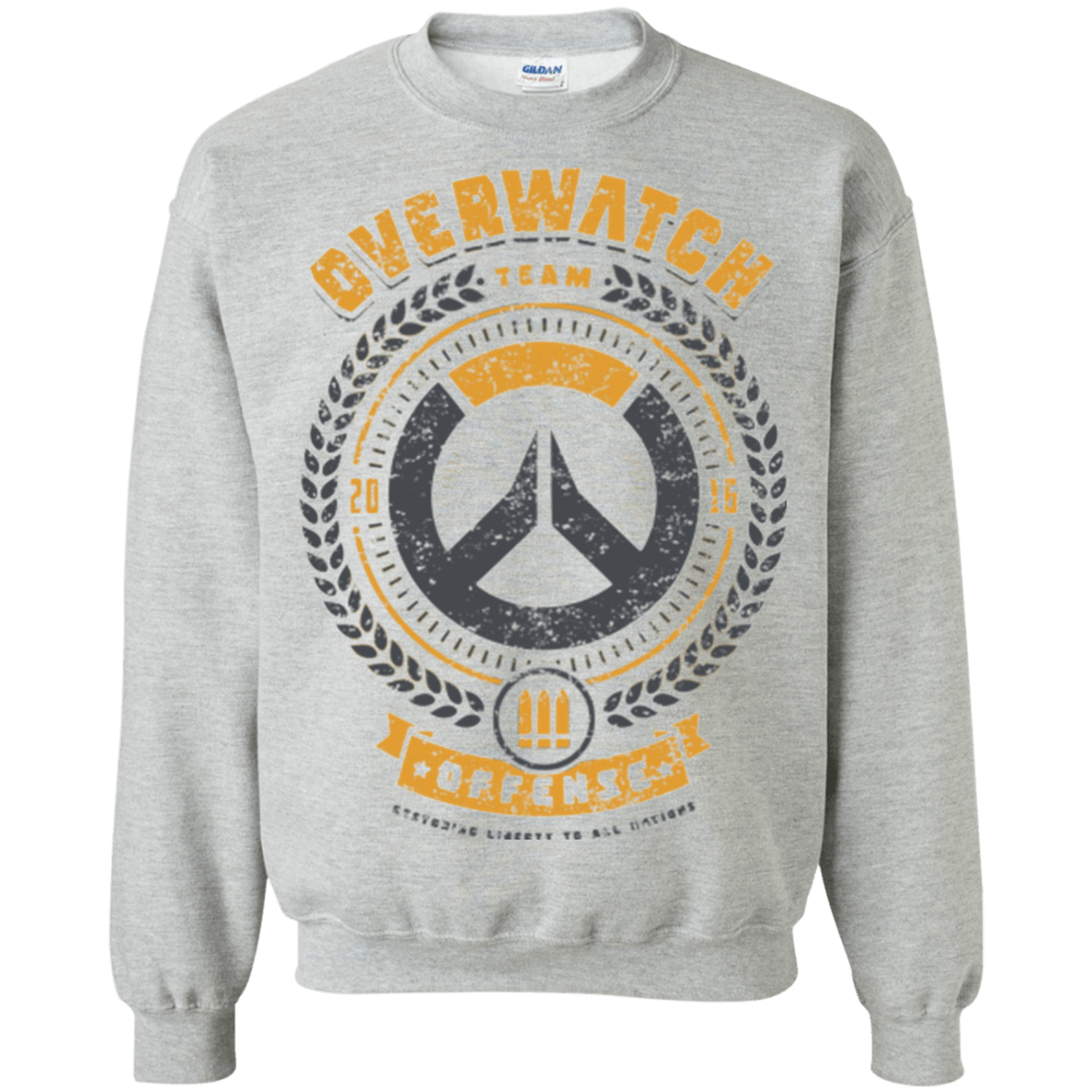 Sweatshirts Sport Grey / Small Offense Team Crewneck Sweatshirt