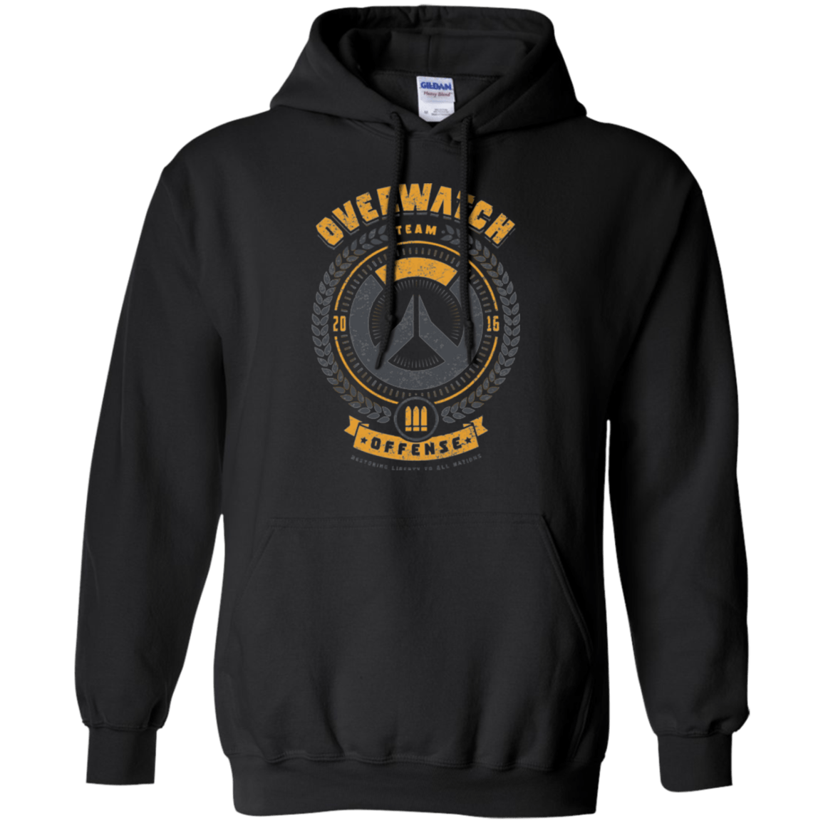 Sweatshirts Black / Small Offense Team Pullover Hoodie