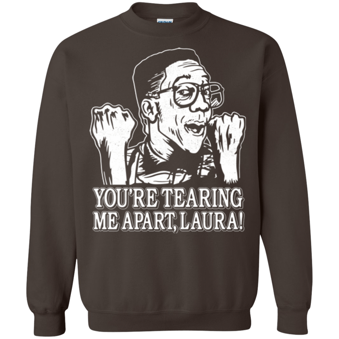 Sweatshirts Dark Chocolate / Small OH LAURA Crewneck Sweatshirt