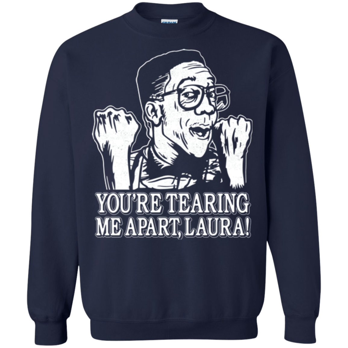 Sweatshirts Navy / Small OH LAURA Crewneck Sweatshirt