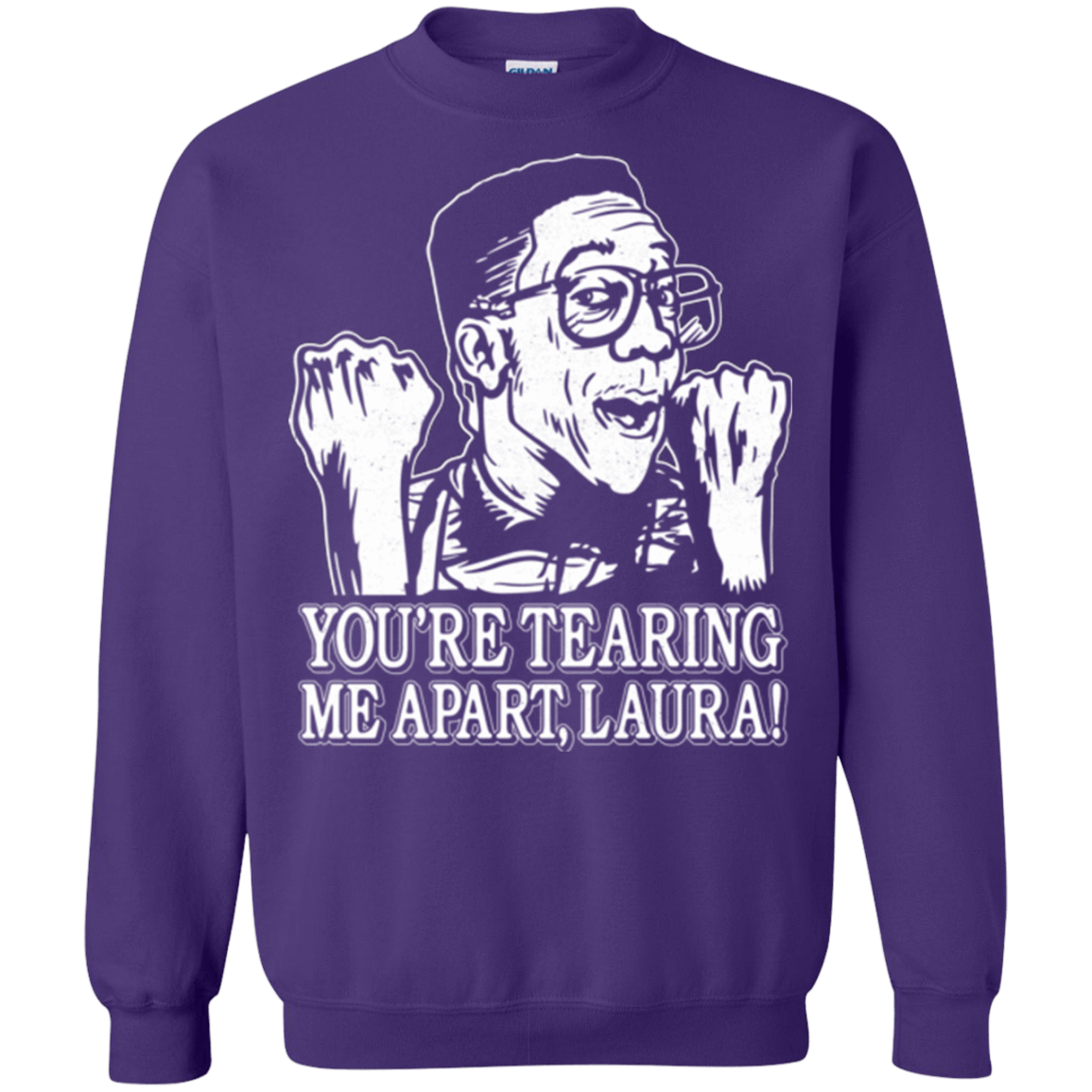 Sweatshirts Purple / Small OH LAURA Crewneck Sweatshirt