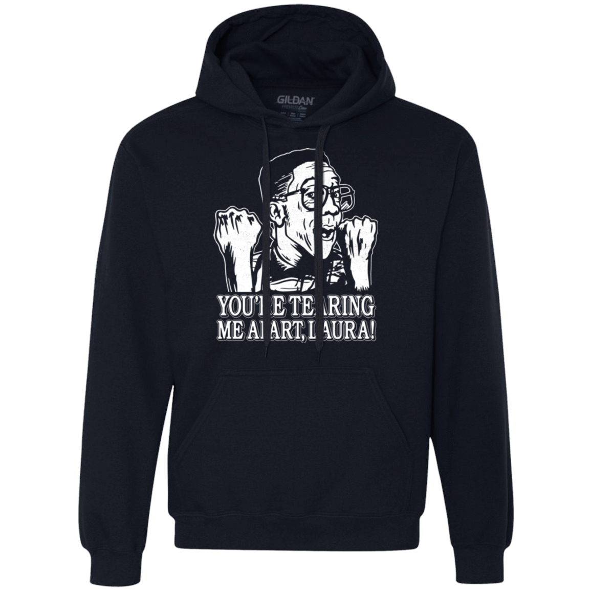 Sweatshirts Navy / Small OH LAURA Premium Fleece Hoodie