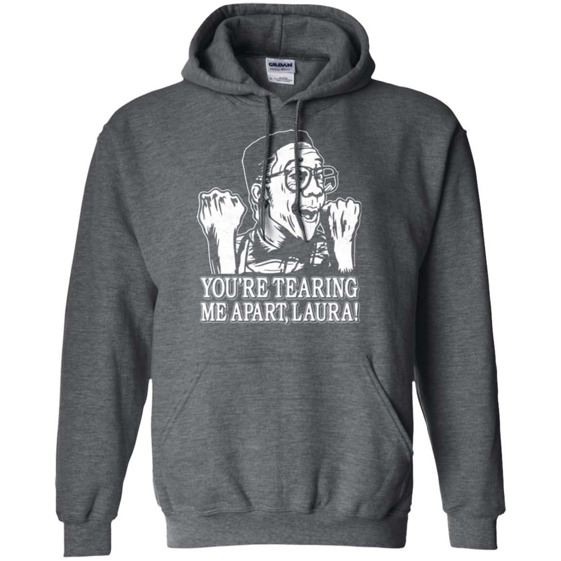 Sweatshirts Dark Heather / Small OH LAURA Pullover Hoodie