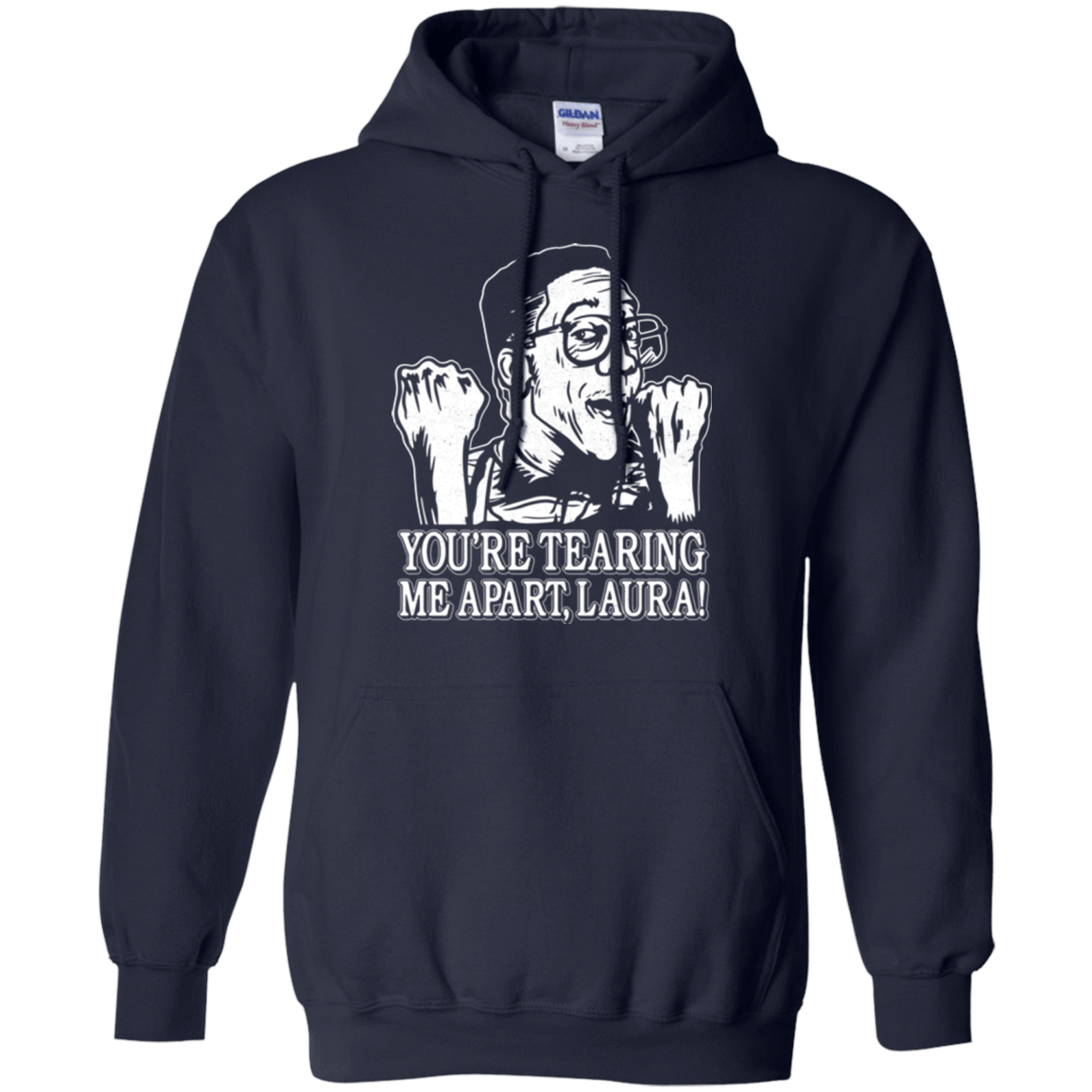 Sweatshirts Navy / Small OH LAURA Pullover Hoodie