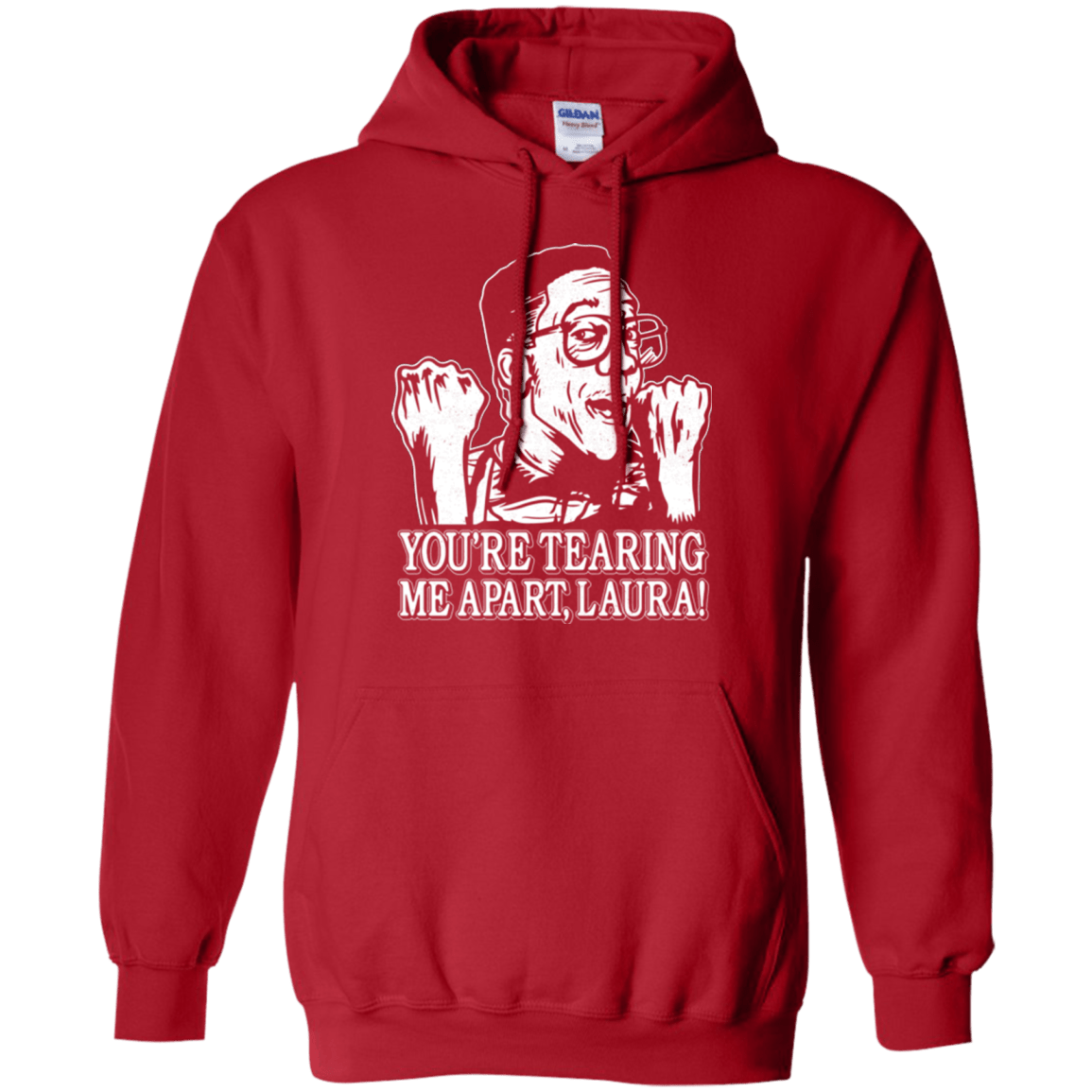 Sweatshirts Red / Small OH LAURA Pullover Hoodie