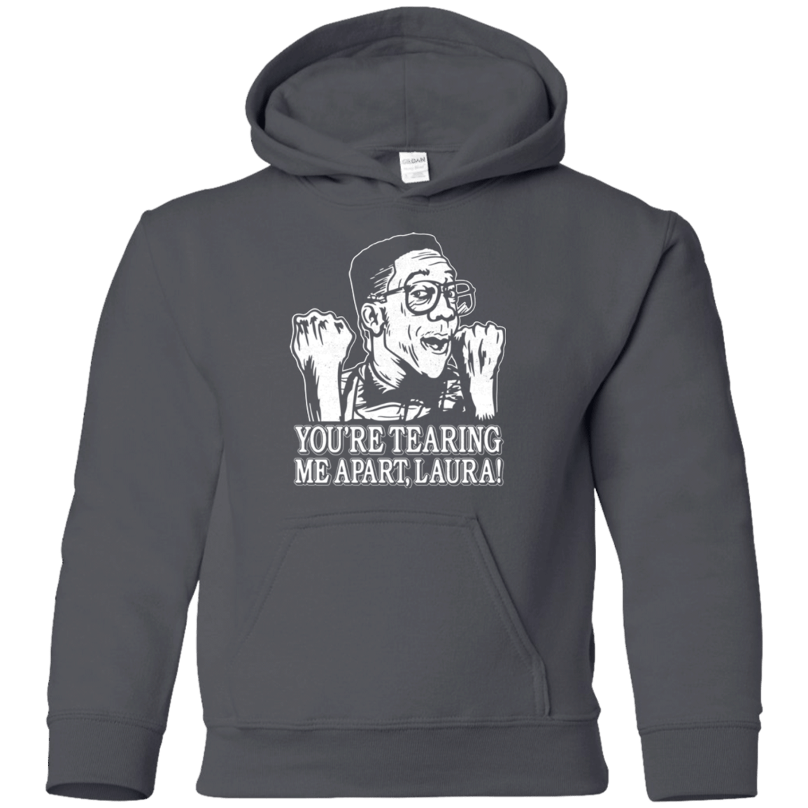 Sweatshirts Charcoal / YS OH LAURA Youth Hoodie