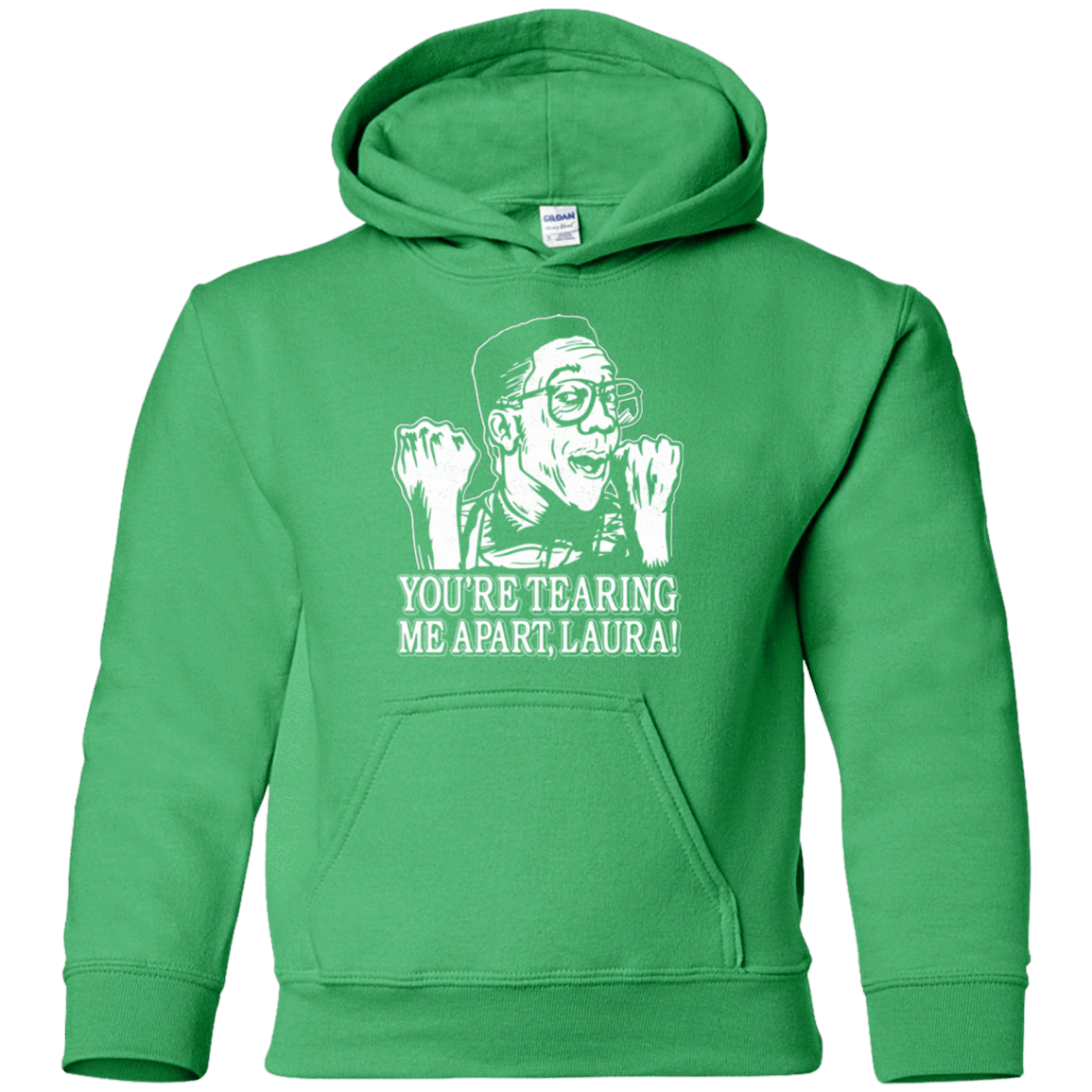 Sweatshirts Irish Green / YS OH LAURA Youth Hoodie