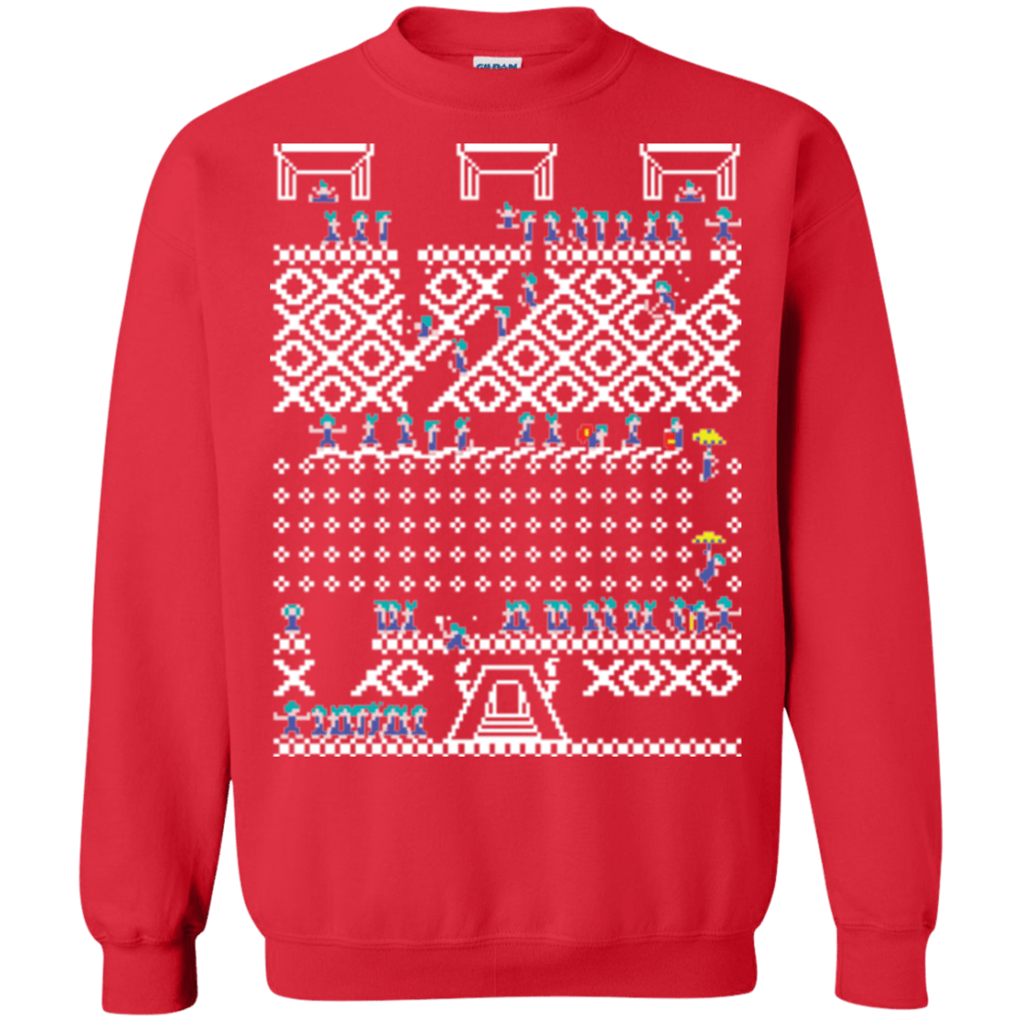 Sweatshirts Red / Small OH NO! It's Christmas! Crewneck Sweatshirt