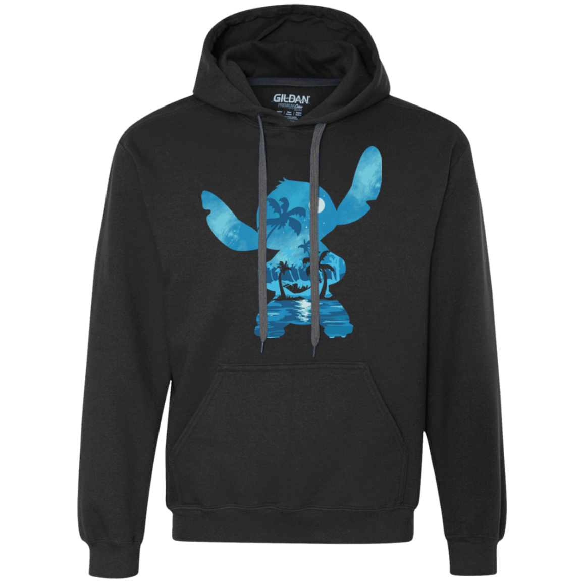 Sweatshirts Black / S Ohana Portrait Premium Fleece Hoodie