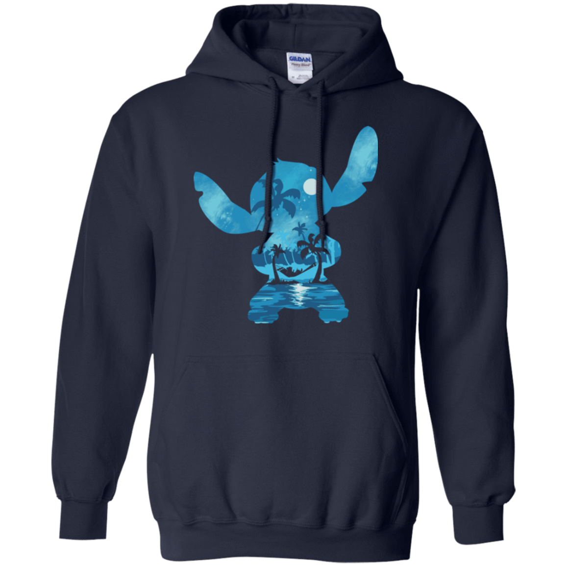 Sweatshirts Navy / S Ohana Portrait Pullover Hoodie
