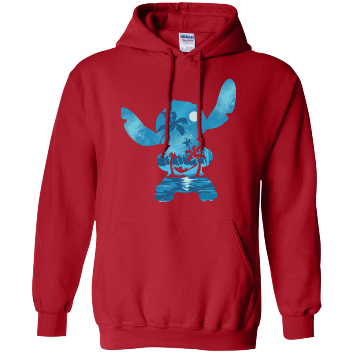 Sweatshirts Red / S Ohana Portrait Pullover Hoodie