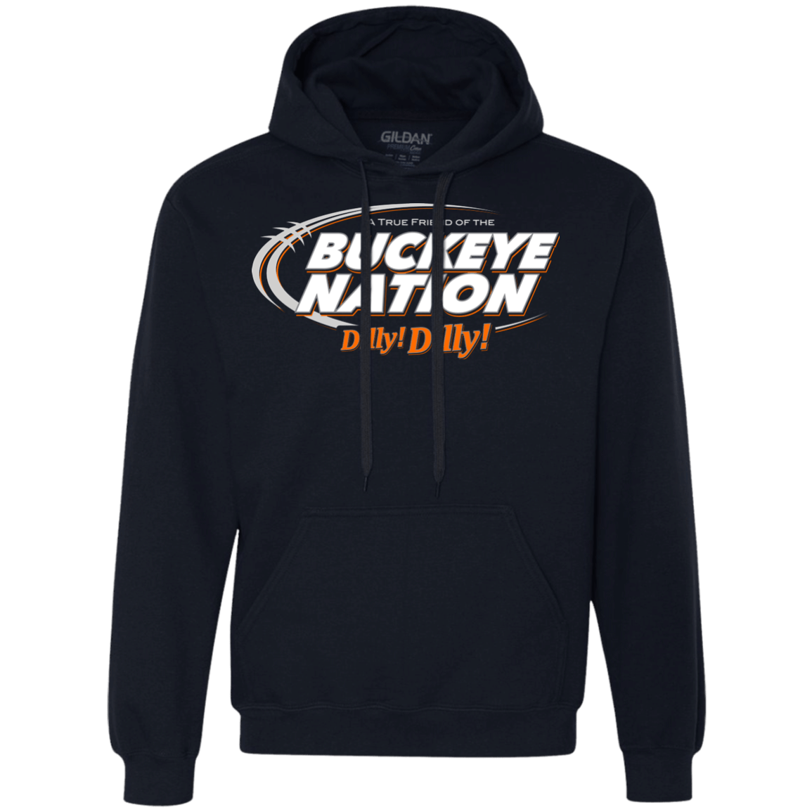 Sweatshirts Navy / Small Ohio State Dilly Dilly Premium Fleece Hoodie