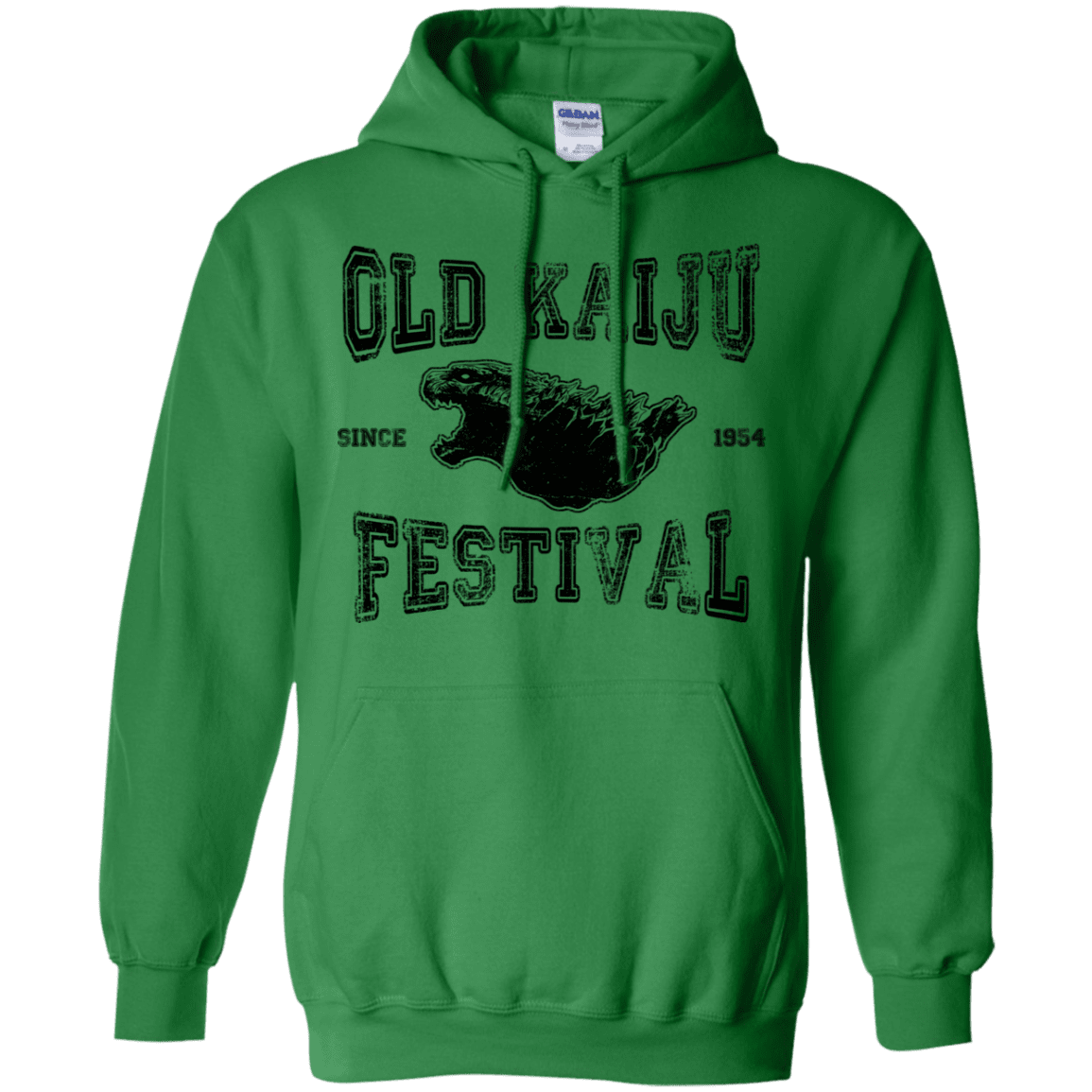 Sweatshirts Irish Green / S Old Kaiju Festival Pullover Hoodie