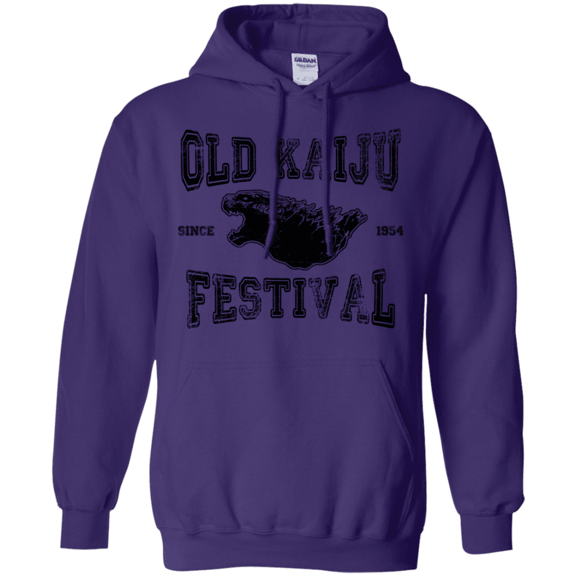 Sweatshirts Purple / S Old Kaiju Festival Pullover Hoodie