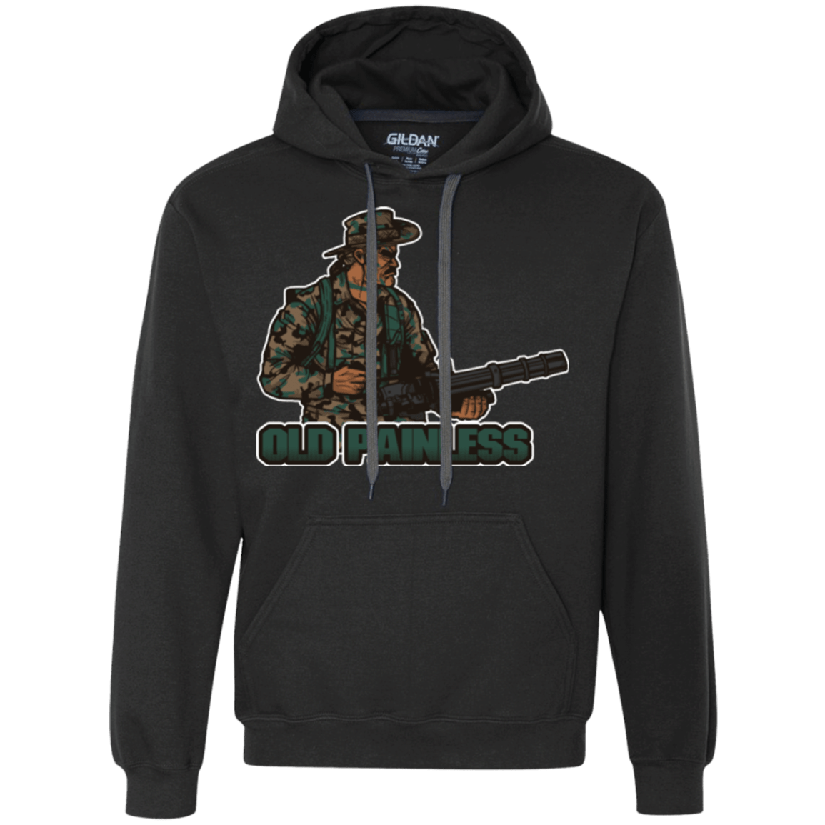 Sweatshirts Black / Small Old Painless Premium Fleece Hoodie