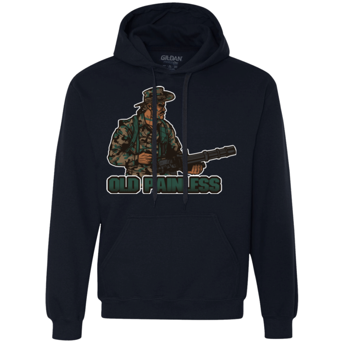 Sweatshirts Navy / Small Old Painless Premium Fleece Hoodie