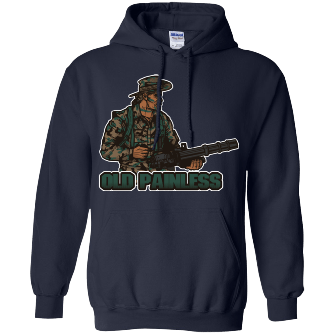 Sweatshirts Navy / Small Old Painless Pullover Hoodie