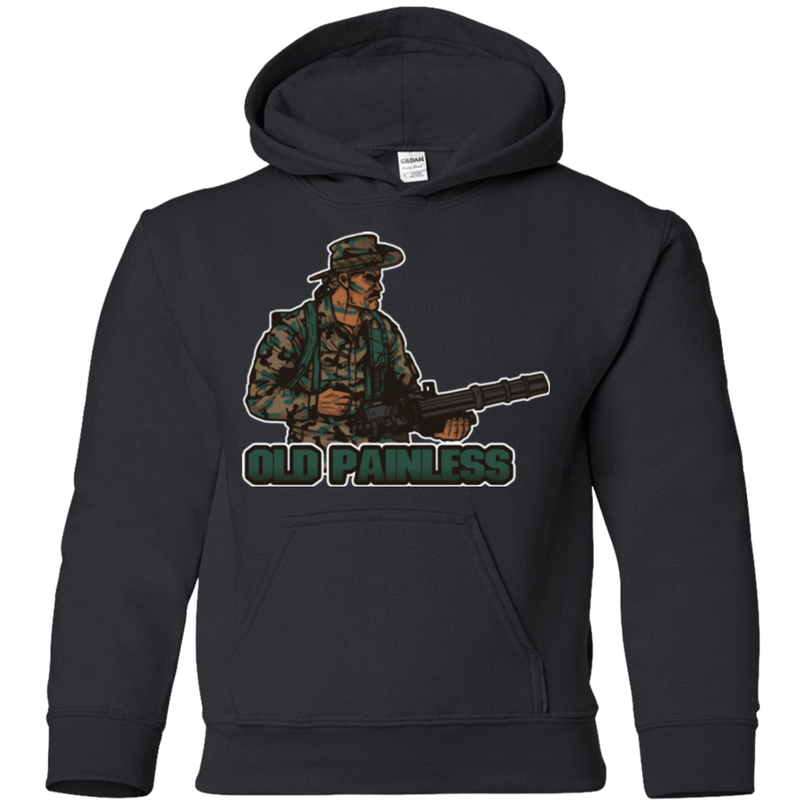 Sweatshirts Black / YS Old Painless Youth Hoodie