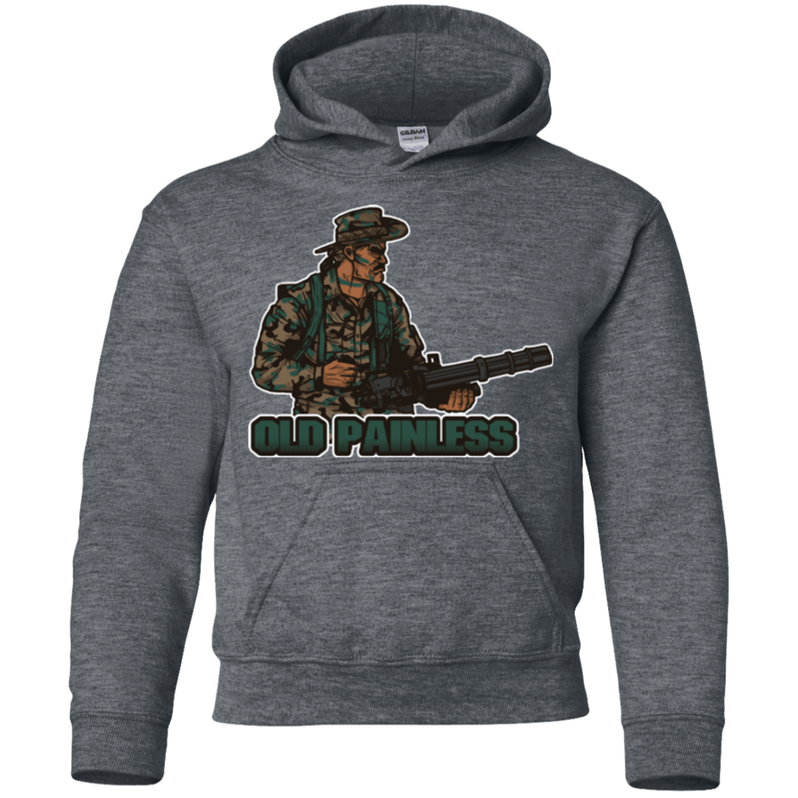 Sweatshirts Dark Heather / YS Old Painless Youth Hoodie