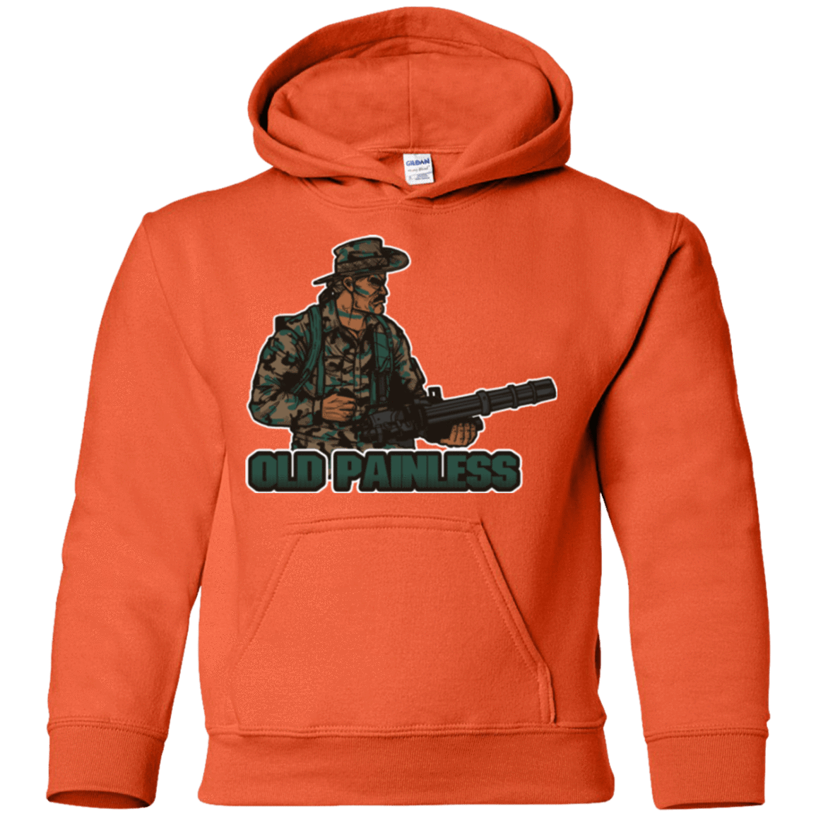 Sweatshirts Orange / YS Old Painless Youth Hoodie