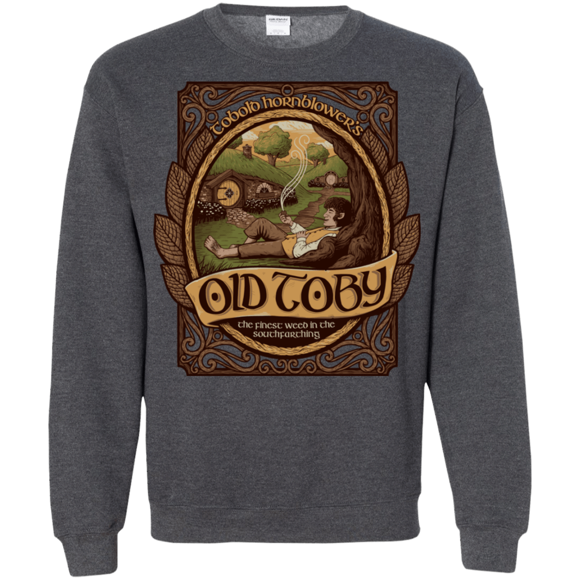 Sweatshirts Dark Heather / S Old Toby Crewneck Sweatshirt