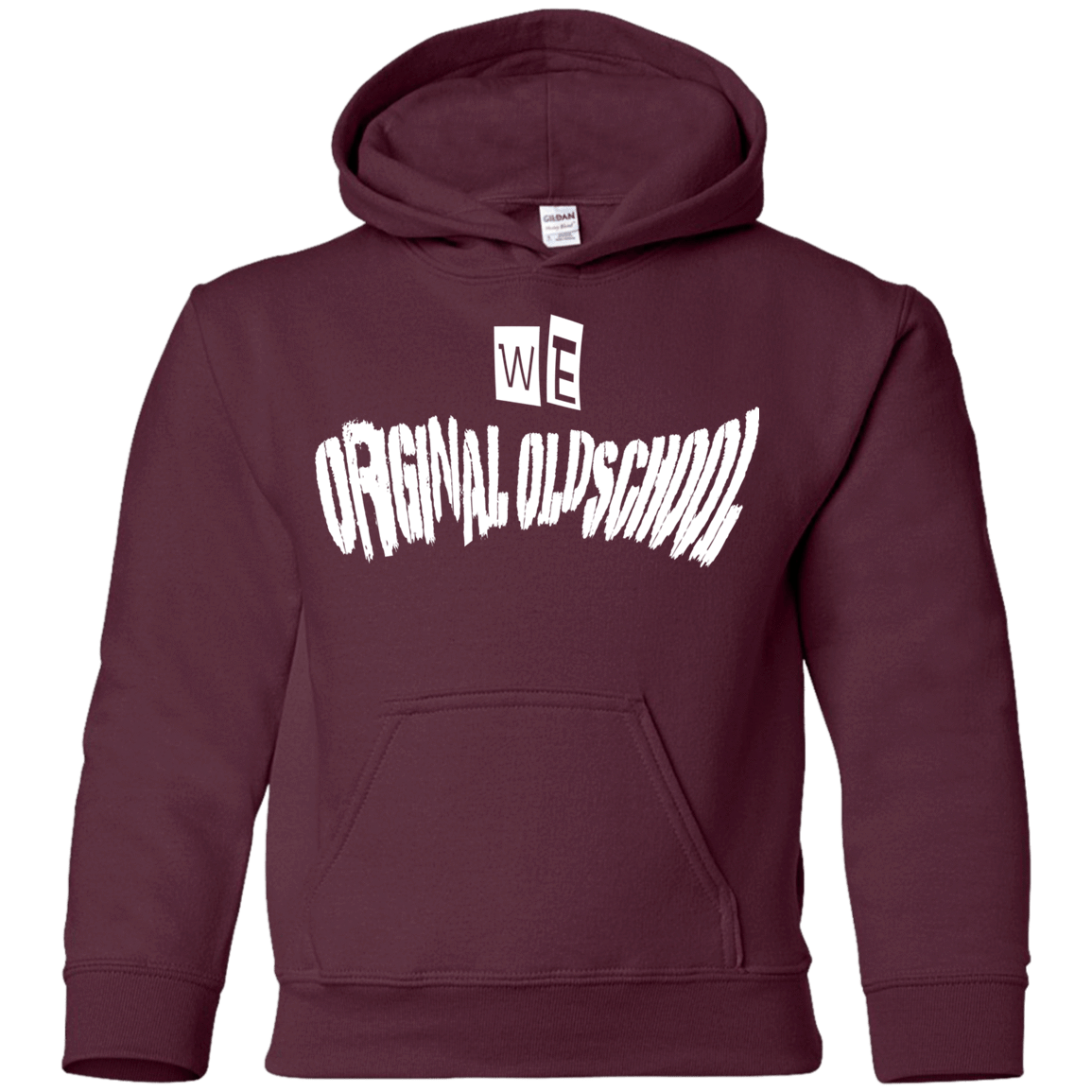 Sweatshirts Maroon / YS Oldschool Youth Hoodie