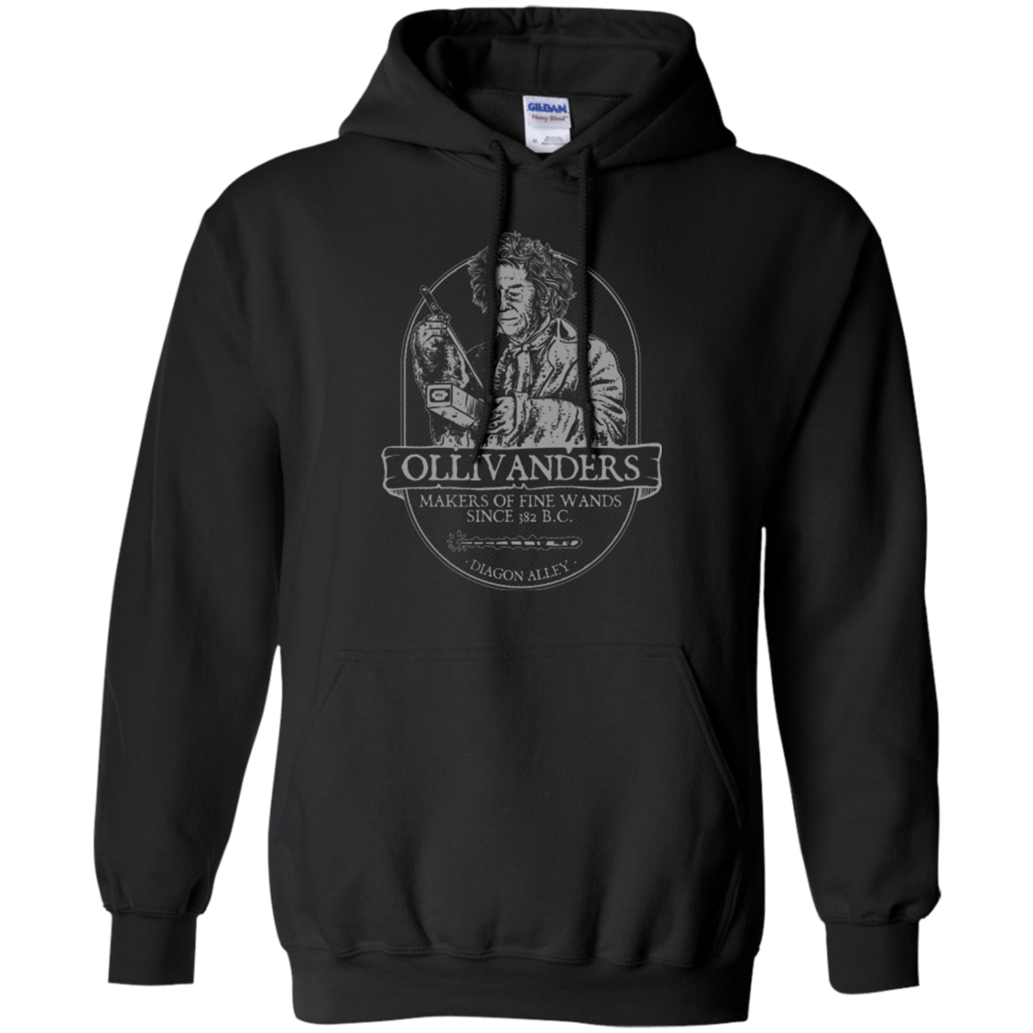 Sweatshirts Black / Small Ollivanders Fine Wands Pullover Hoodie