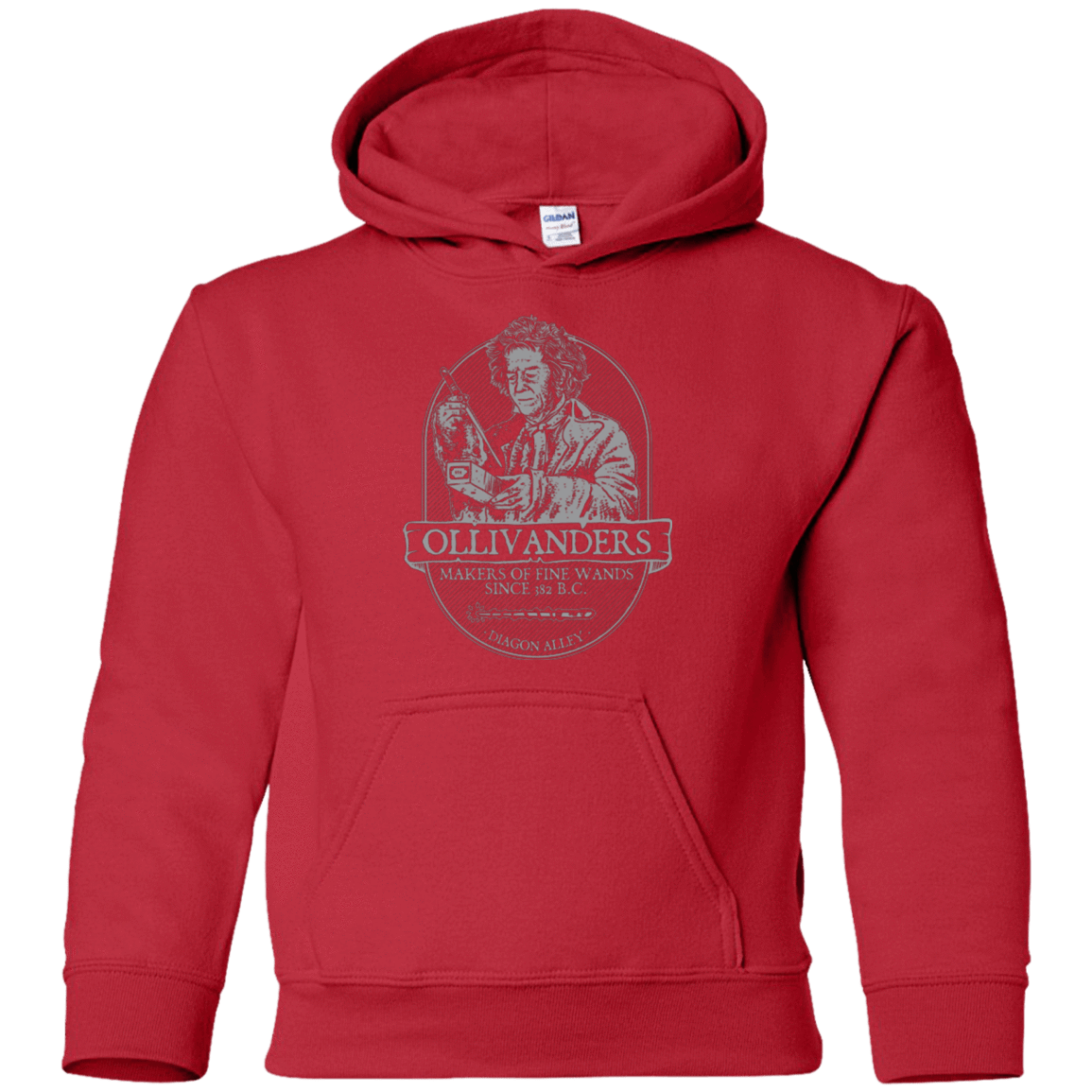 Sweatshirts Red / YS Ollivanders Fine Wands Youth Hoodie
