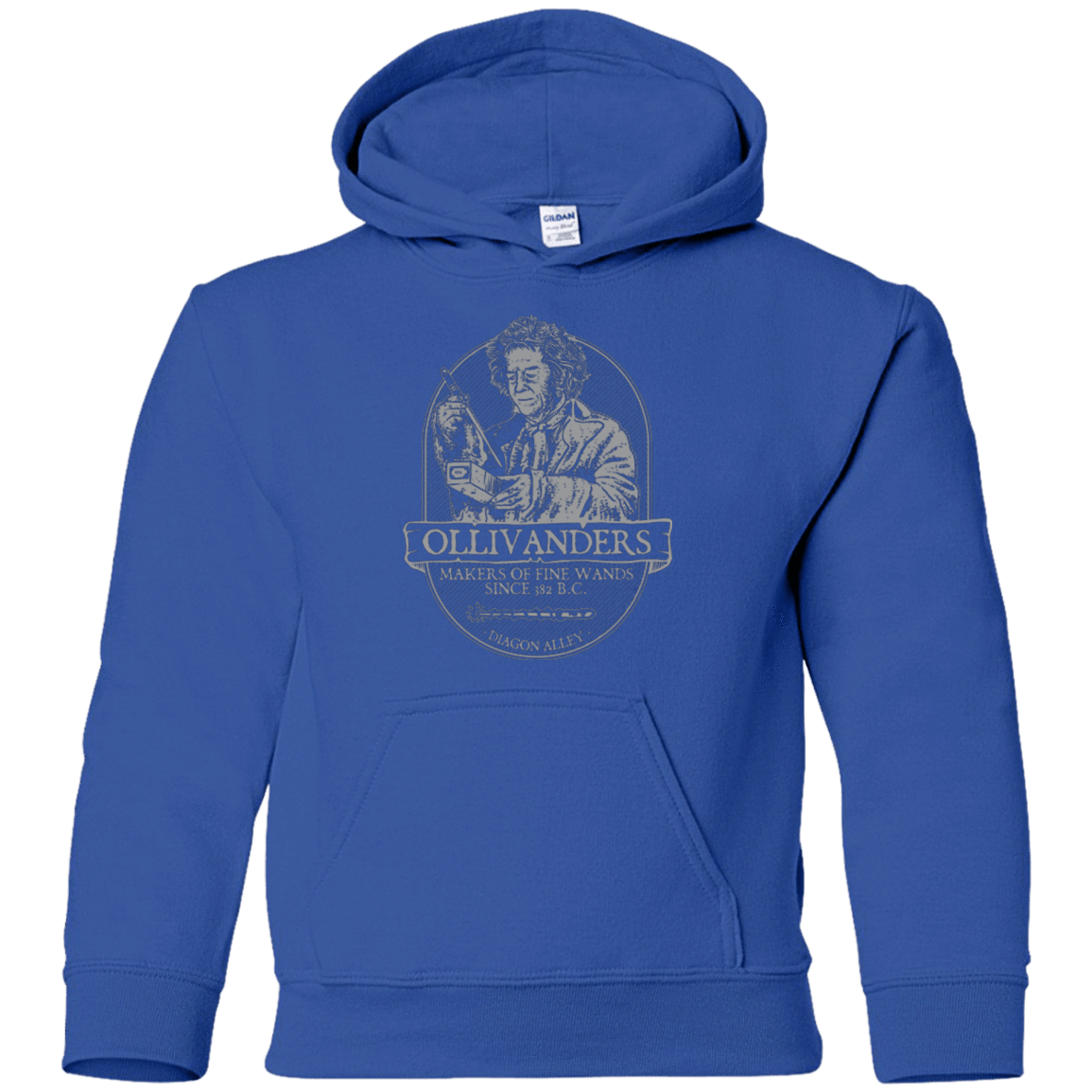 Sweatshirts Royal / YS Ollivanders Fine Wands Youth Hoodie