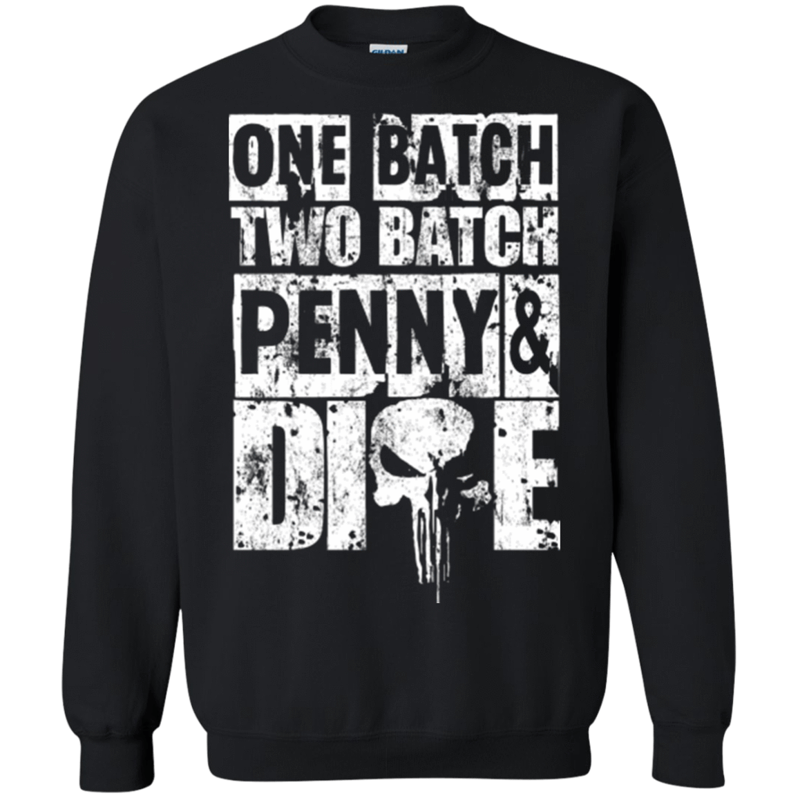 Sweatshirts Black / Small One Batch Two Batch Crewneck Sweatshirt