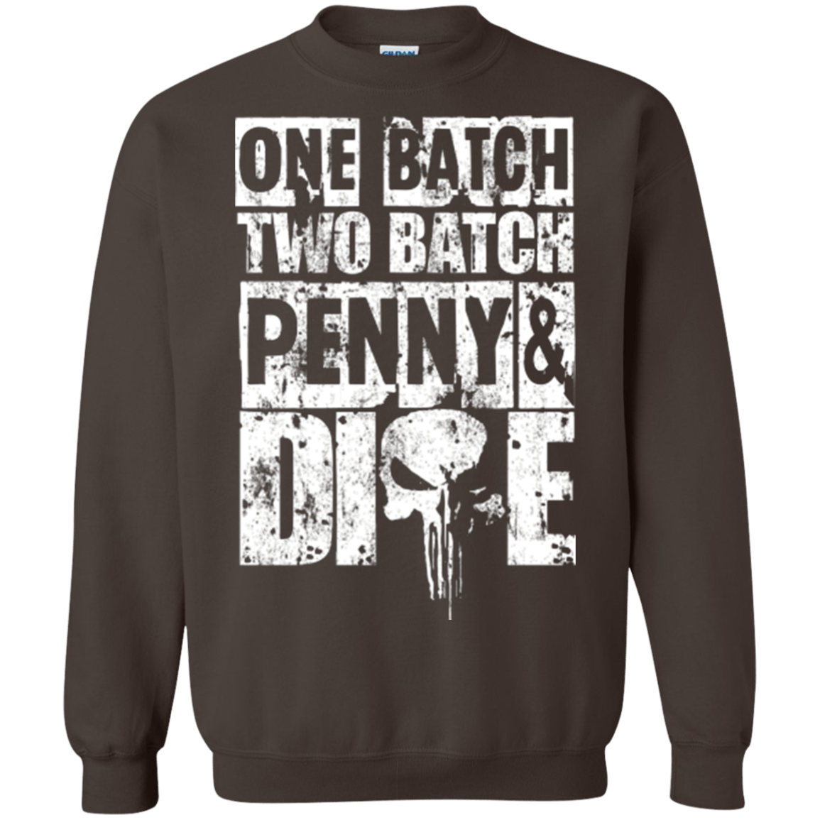 Sweatshirts Dark Chocolate / Small One Batch Two Batch Crewneck Sweatshirt