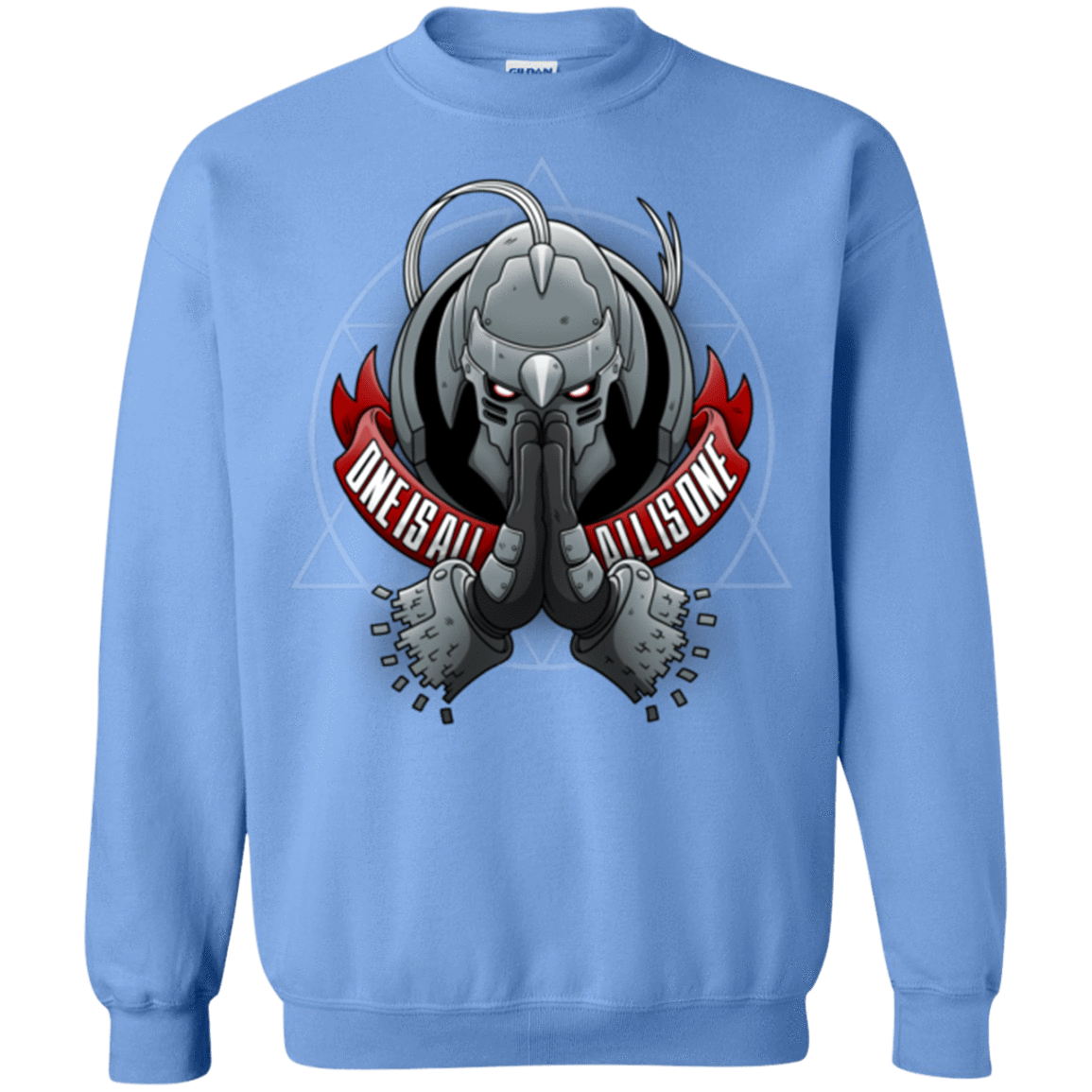 Sweatshirts Carolina Blue / Small ONE IS ALL ALL IS ONE Crewneck Sweatshirt