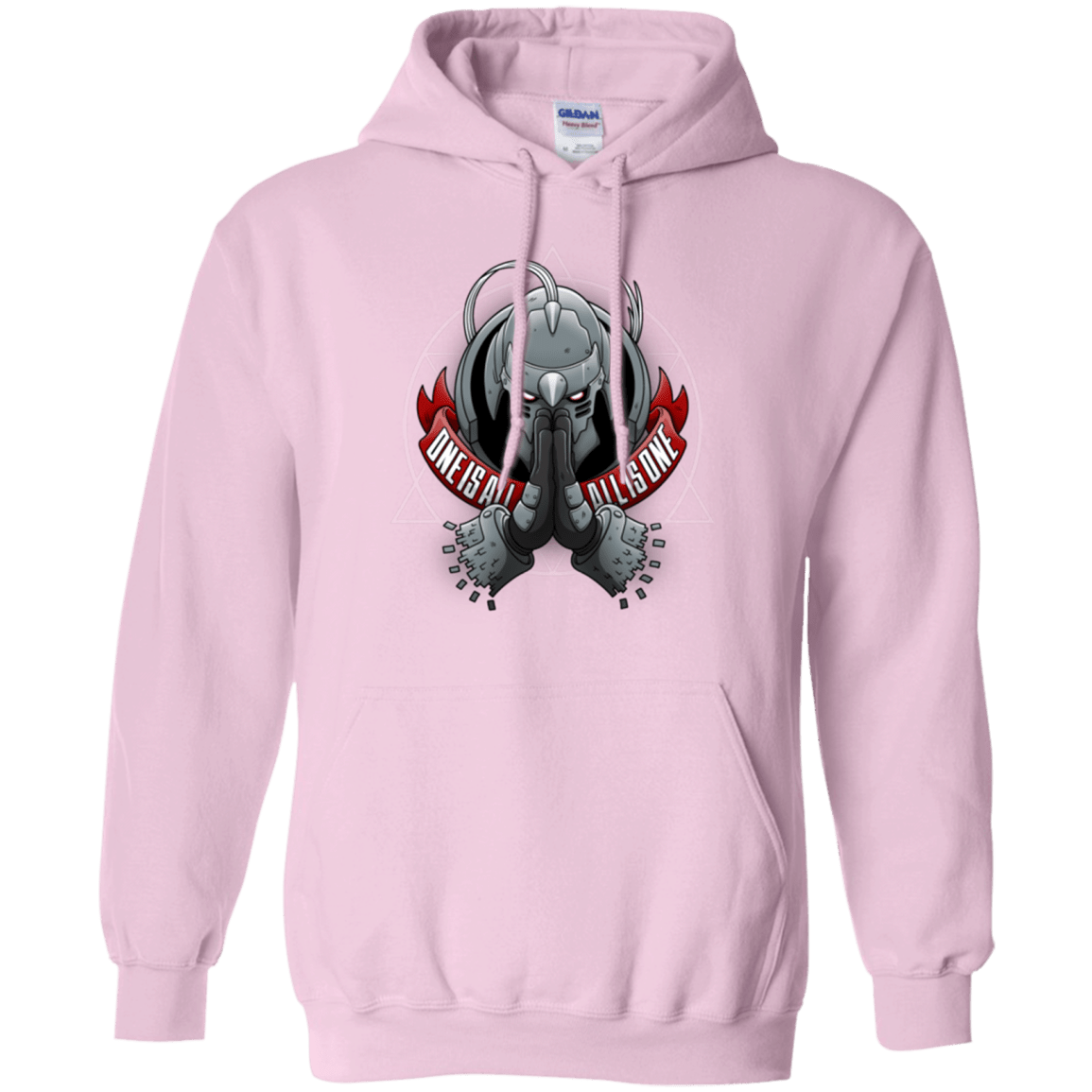 Sweatshirts Light Pink / Small ONE IS ALL ALL IS ONE Pullover Hoodie