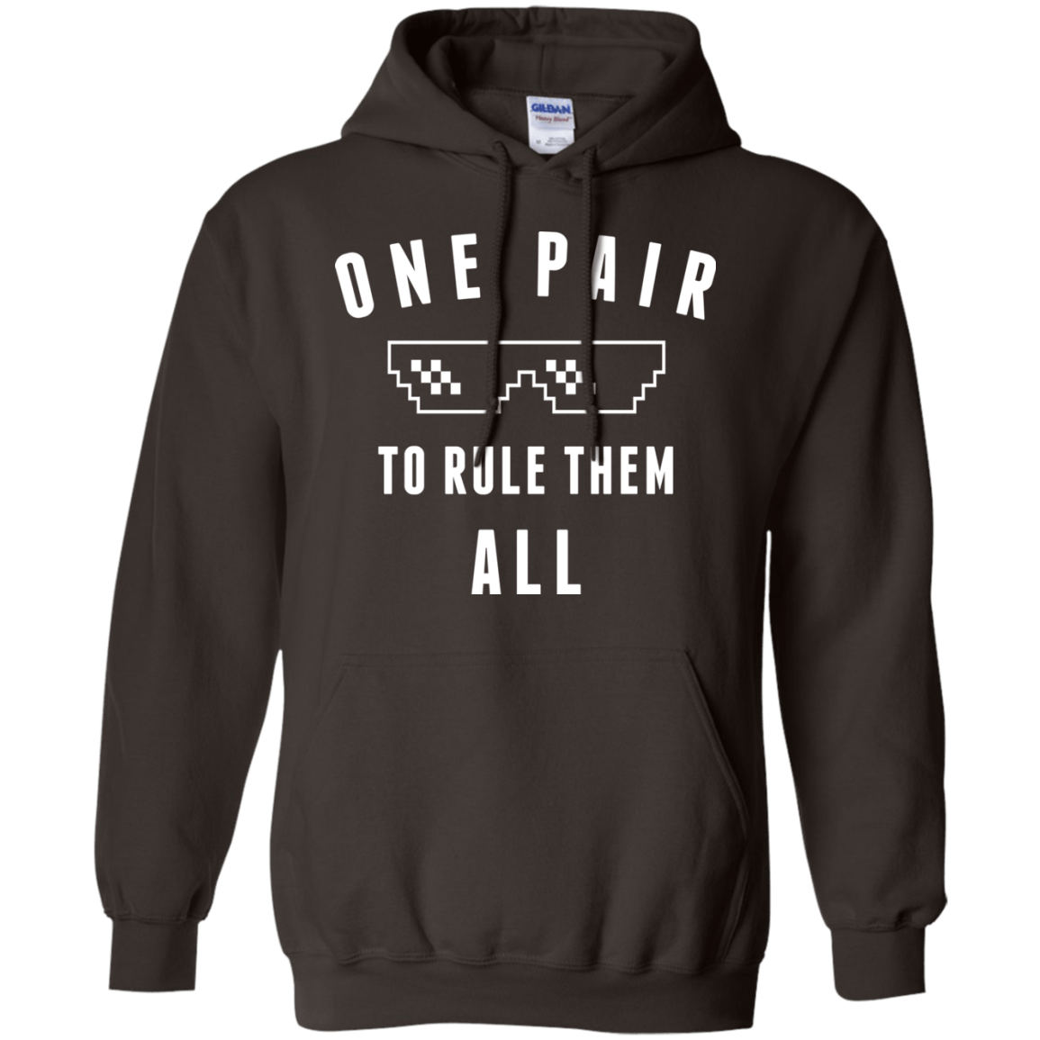 Sweatshirts Dark Chocolate / Small One pair Pullover Hoodie