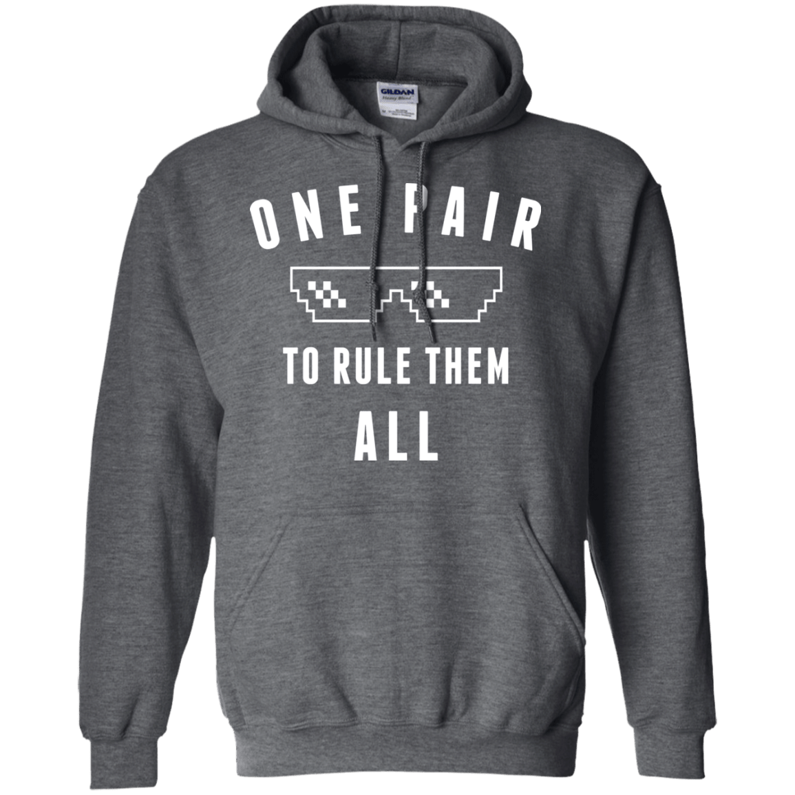 Sweatshirts Dark Heather / Small One pair Pullover Hoodie