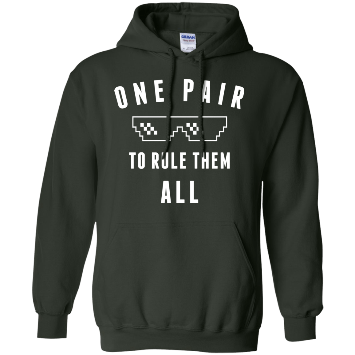 Sweatshirts Forest Green / Small One pair Pullover Hoodie