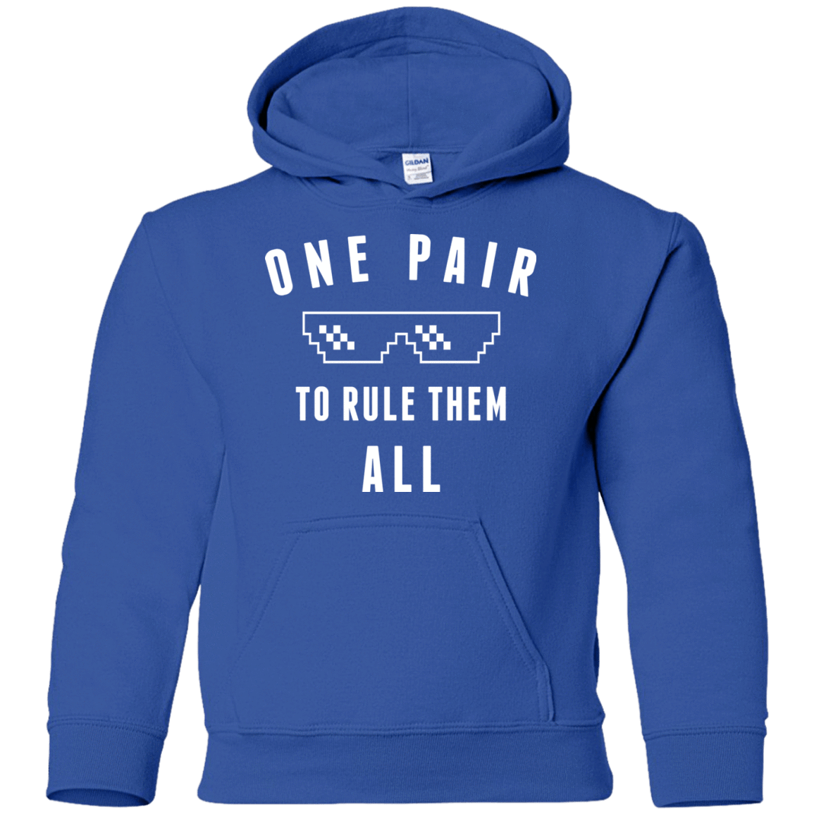 Sweatshirts Royal / YS One pair Youth Hoodie