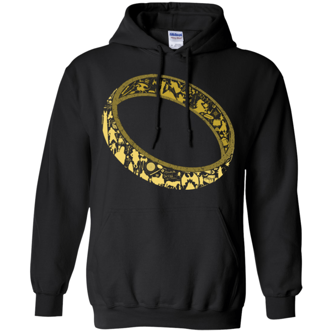 Sweatshirts Black / Small One Ring Pullover Hoodie