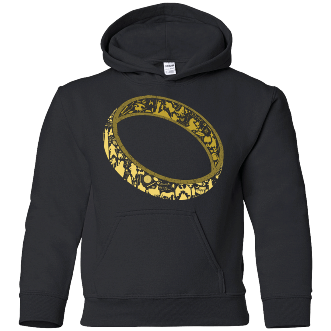 Sweatshirts Black / YS One Ring Youth Hoodie