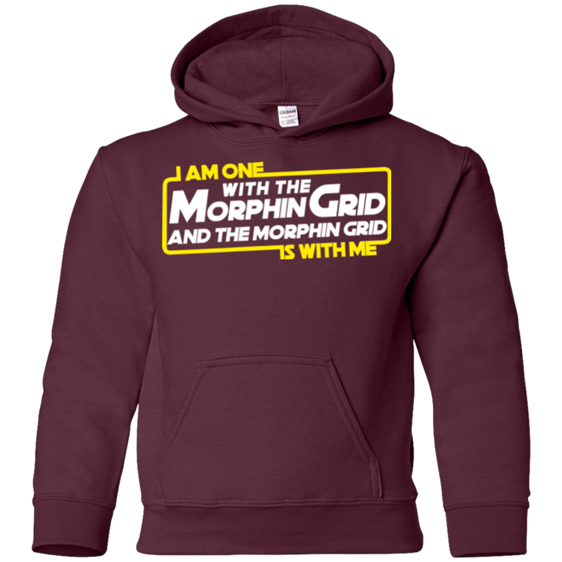 Sweatshirts Maroon / YS One With The Youth Hoodie