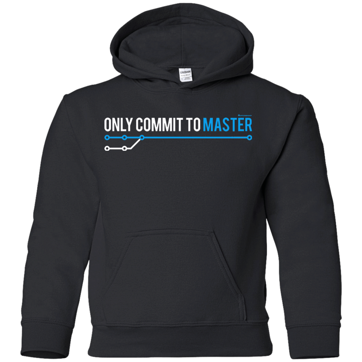 Sweatshirts Black / YS Only Commit To Master Youth Hoodie