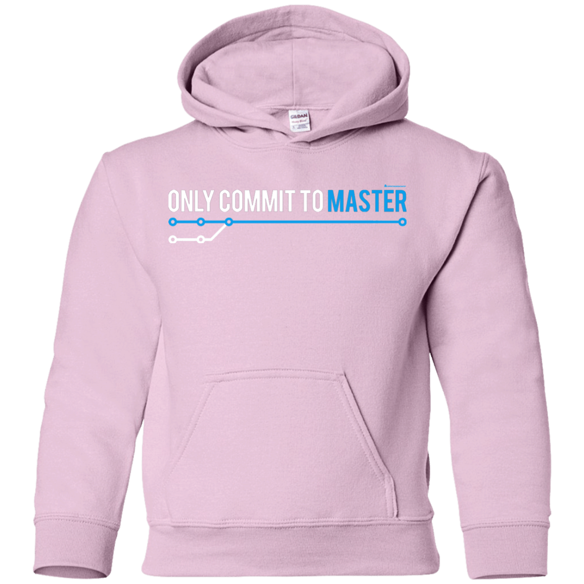 Sweatshirts Light Pink / YS Only Commit To Master Youth Hoodie