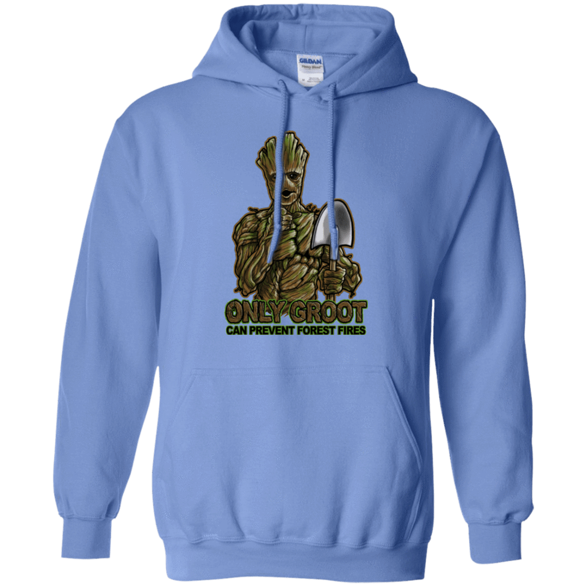 Sweatshirts Carolina Blue / Small Only Groot Pullover Hoodie