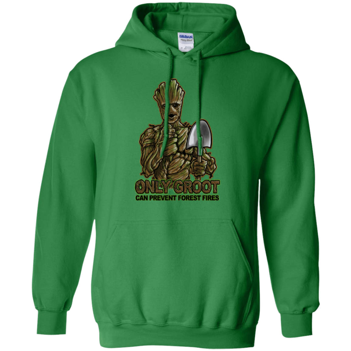 Sweatshirts Irish Green / Small Only Groot Pullover Hoodie