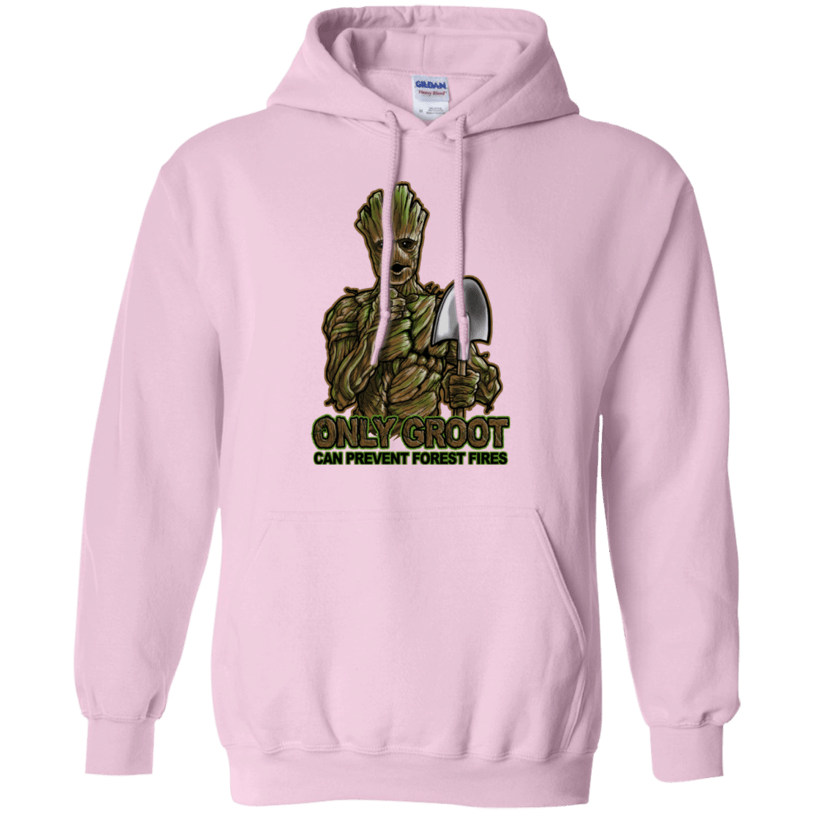 Sweatshirts Light Pink / Small Only Groot Pullover Hoodie
