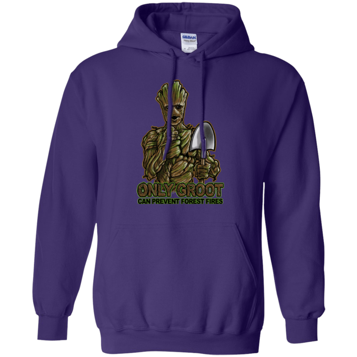 Sweatshirts Purple / Small Only Groot Pullover Hoodie